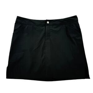 The North Face Black Athletic Short Mini Skirt Size 10 Outdoor Gorpcore